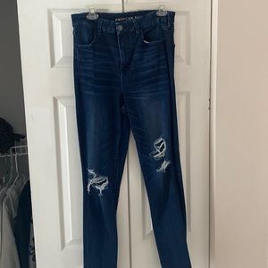 American eagle curvy high rise jegging dark wash